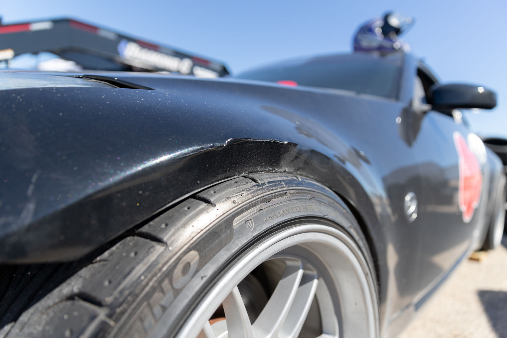 UTA student burns rubber in competitive drifting, impresses peers on the racetrack